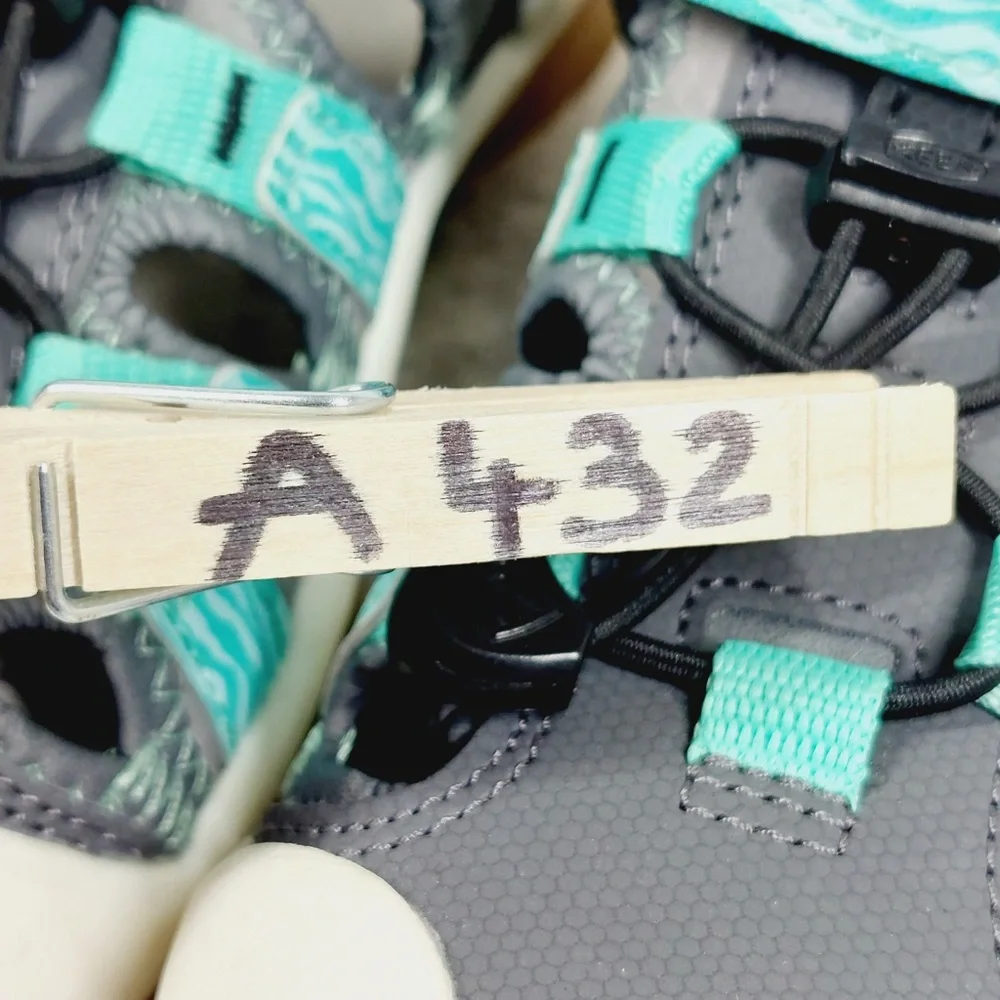 KEEN Kids' Blue Gray Sandal - Secure Water-Ready Shoe